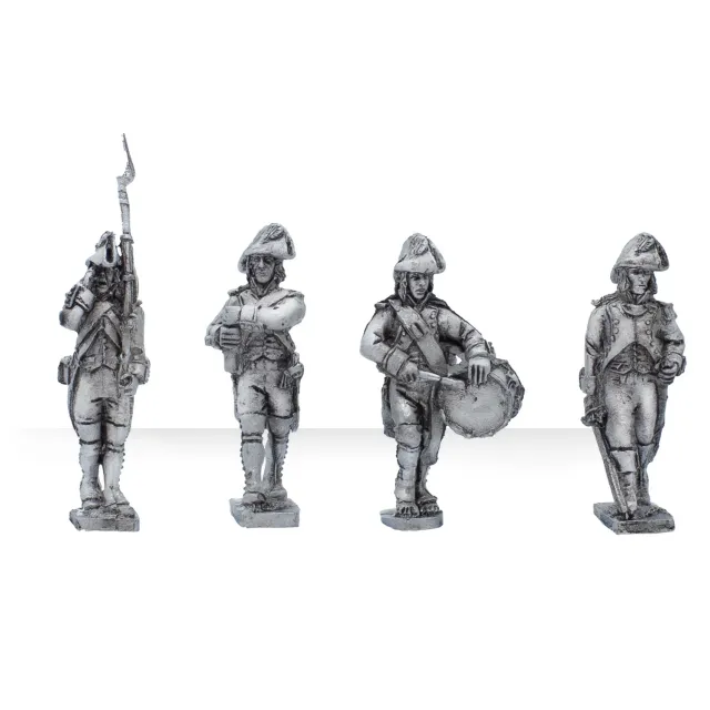 Black Powder Levée en Masse régiment figurines x24