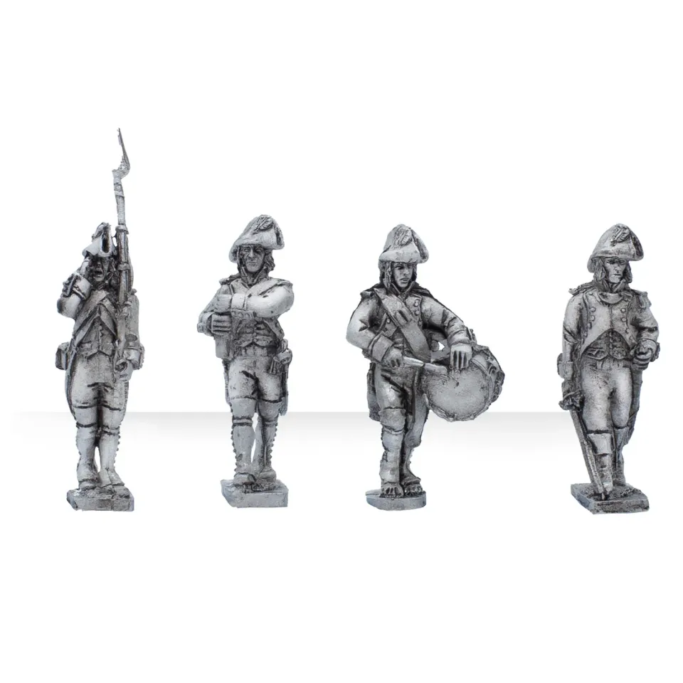 Black Powder Levée en Masse régiment figurines x24
