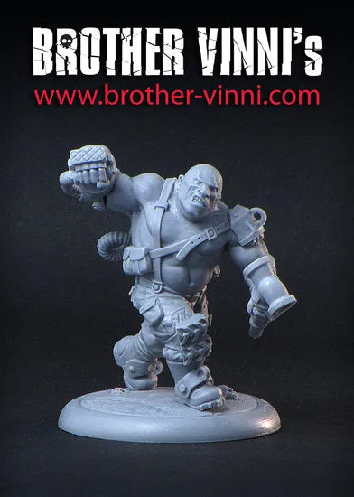 Brother Vinni Ogroid figurine 45mm post-apo résine