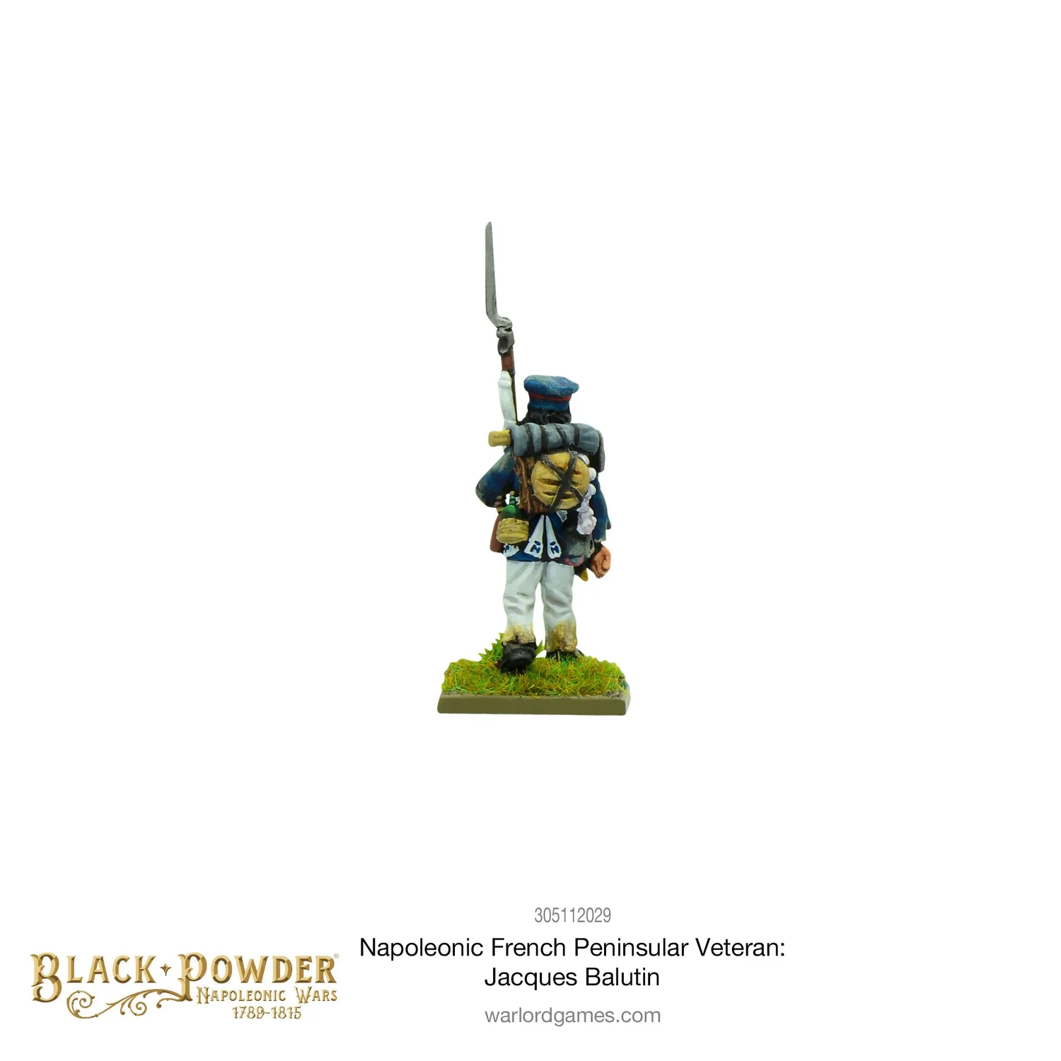 Black Powder Jacques Balutin vétéran figurine résine
