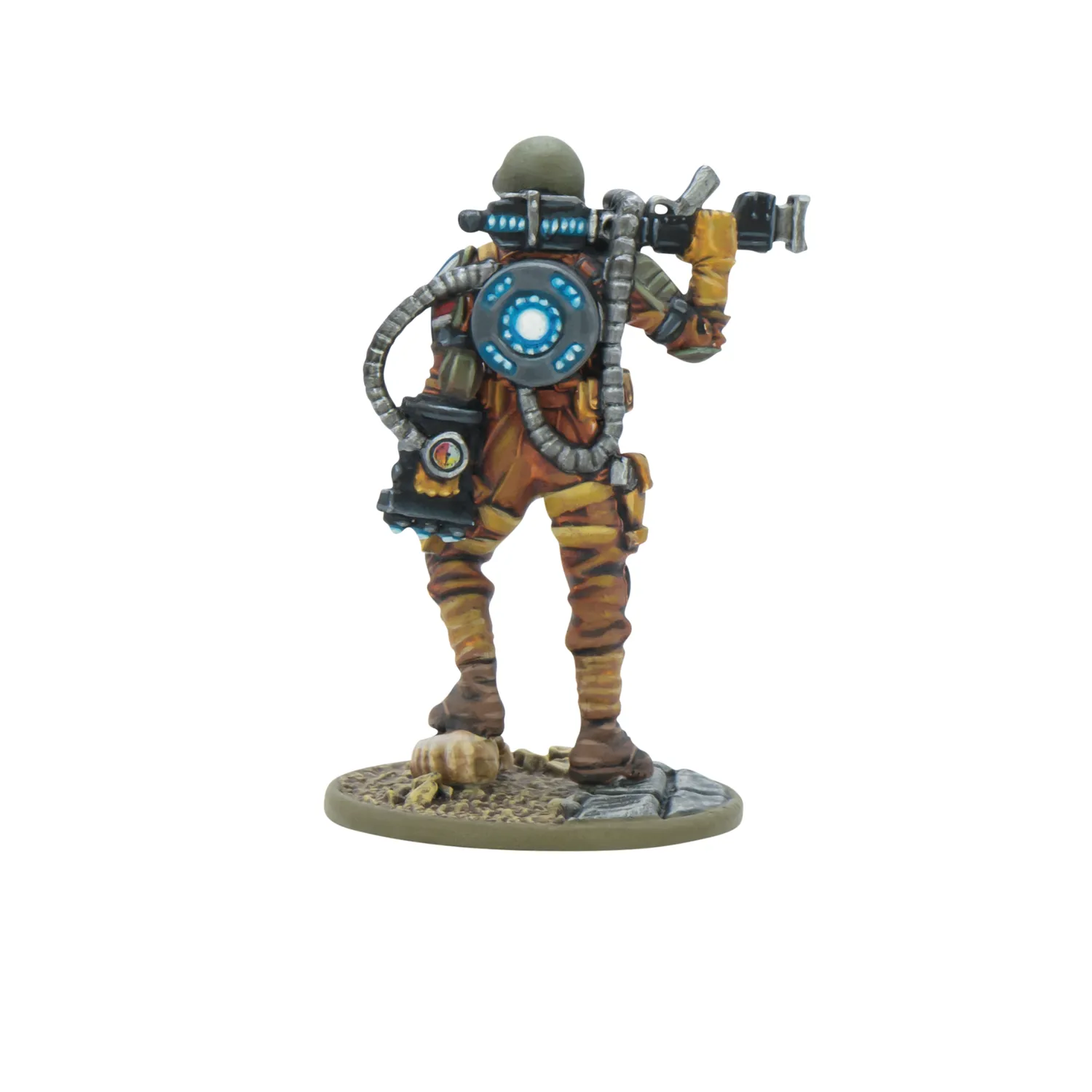 Bolt Action Konflikt '47 ‘SLAMMER’ SAMUELS United States Paragon Trooper figurine métal