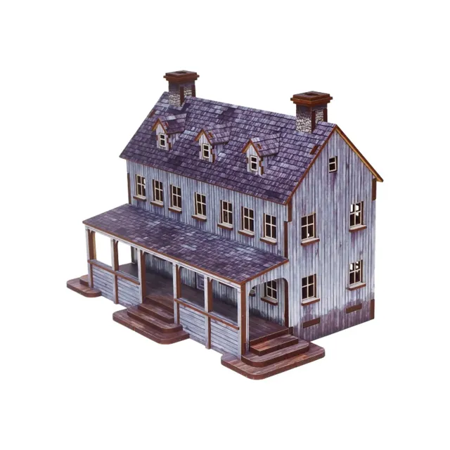 Bolt Action Pre-Painted American Mansion Epic Battles Scale décor prépeint MDF