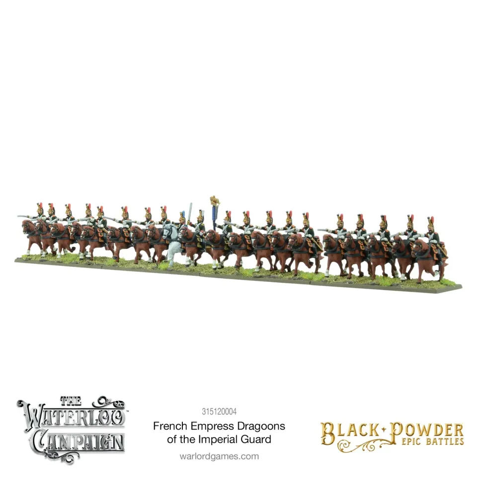 Black Powder Epic Waterloo Dragons Impératrice résine
