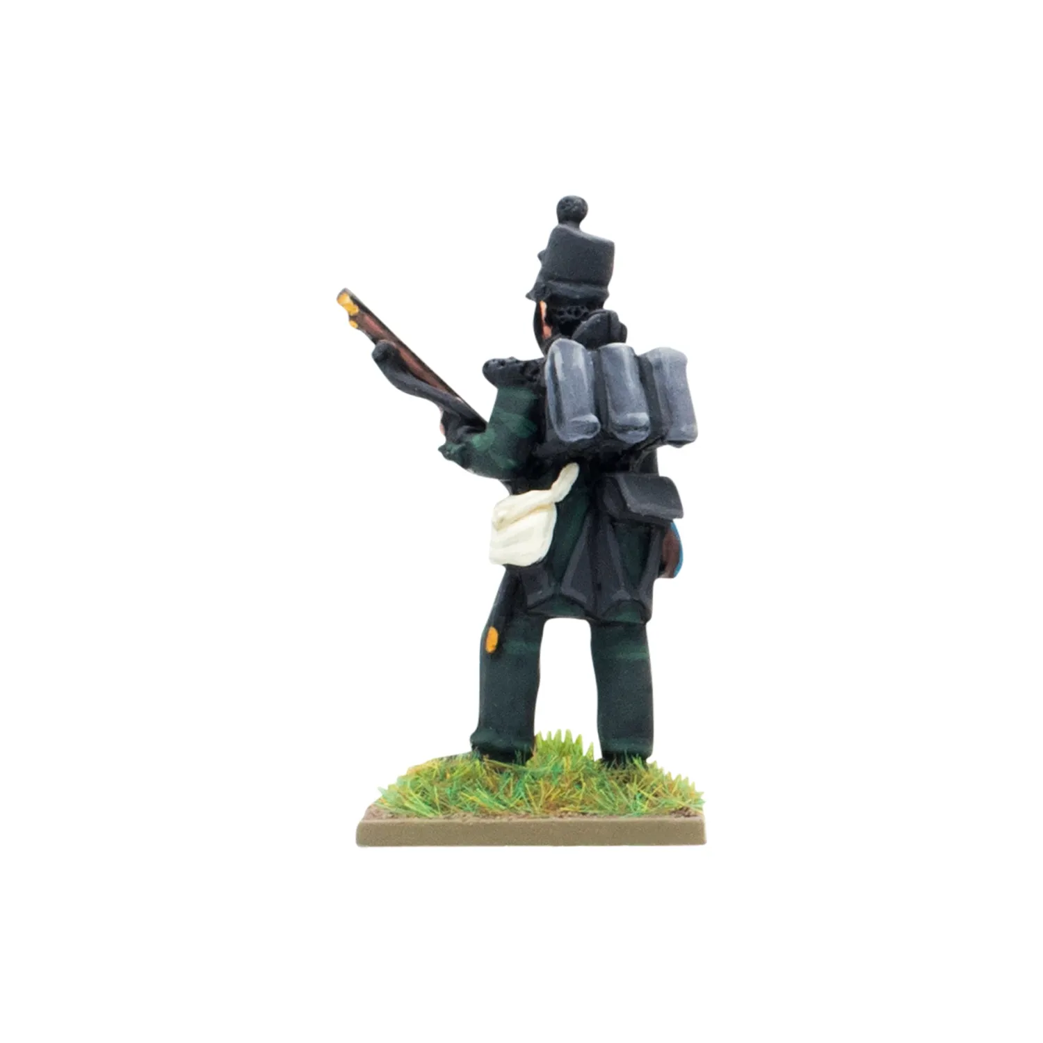 Black Powder Crimean War British Rifle Brigade in shakos figurines métal