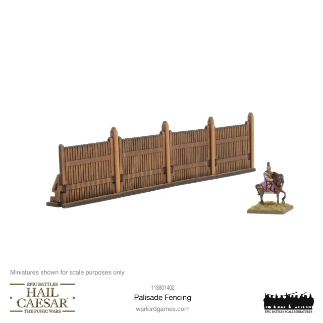 Hail Caesar Epic Battles Palisade Fencing décor MDF