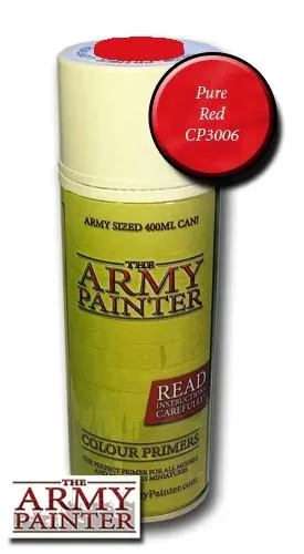 Bolt Action Pure Red colour primer spray peinture rouge mate