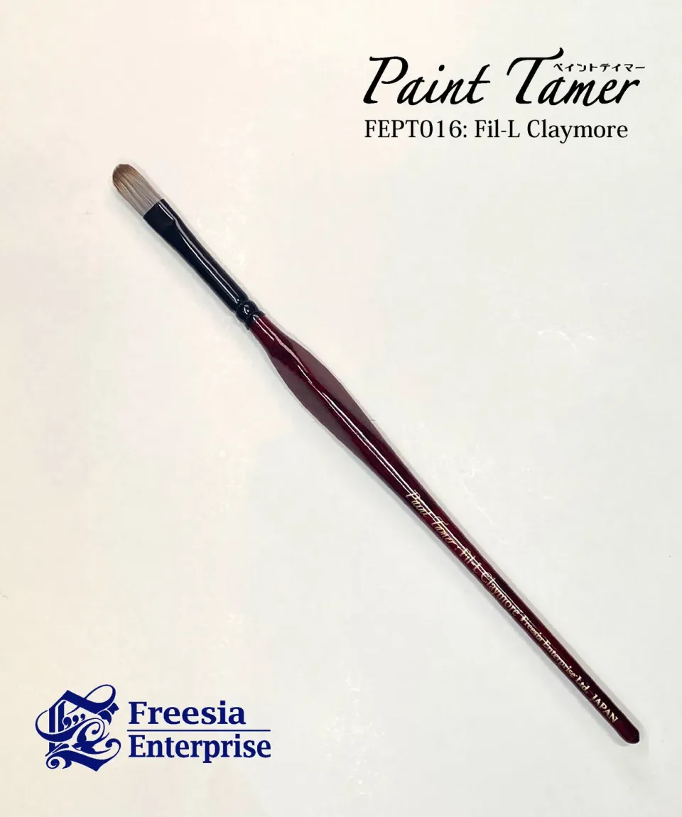 Bolt Action Paint Tamer Fil-L Claymore pinceau soclage synthétique