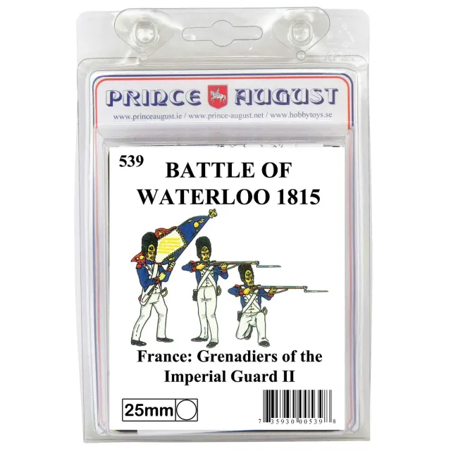 Prince August Grenadiers de la Garde N°2 moule 25mm 539