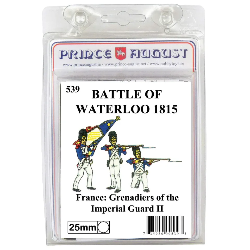 Prince August Grenadiers de la Garde N°2 moule 25mm 539