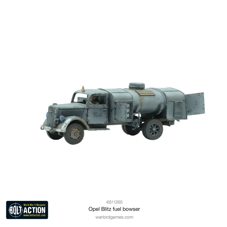 Bolt Action Opel Blitz Fuel Bowser camion citerne