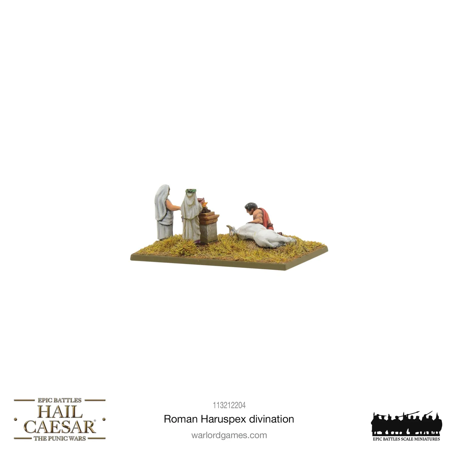 Bolt Action Hail Caesar Epic Battles: Roman Haruspex Divination vignette résine