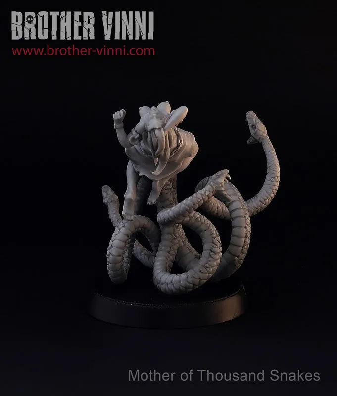 Brother Vinni Dark Sorceress figurine 28 mm résine à peindre