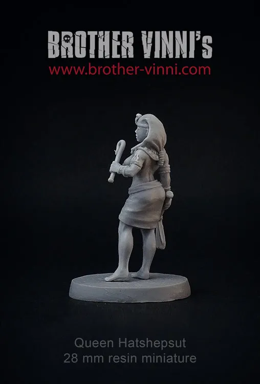 Brother Vinni Hatshepsut pharaon figurine résine 28mm femme