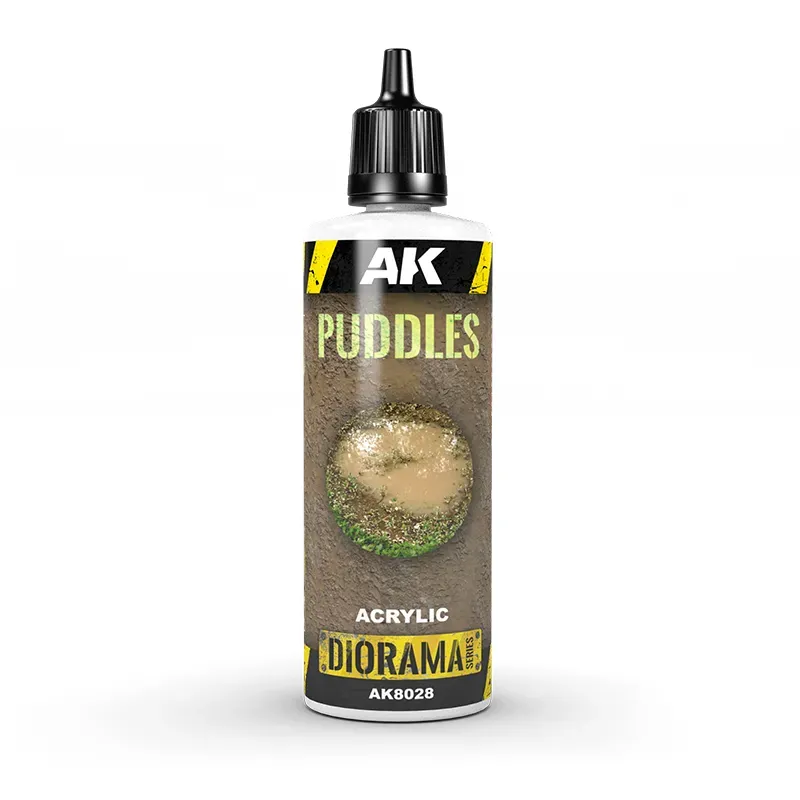 Des Tranchées aux Barricades Puddles flaques eau résine 60ml
