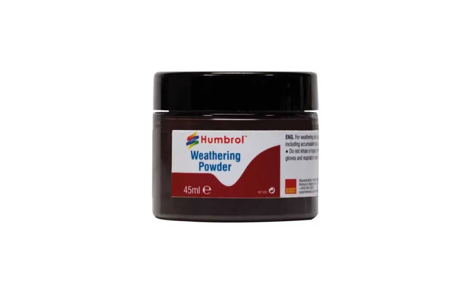 Humbrol Weathering Powder Black poudre patine noire 45ml