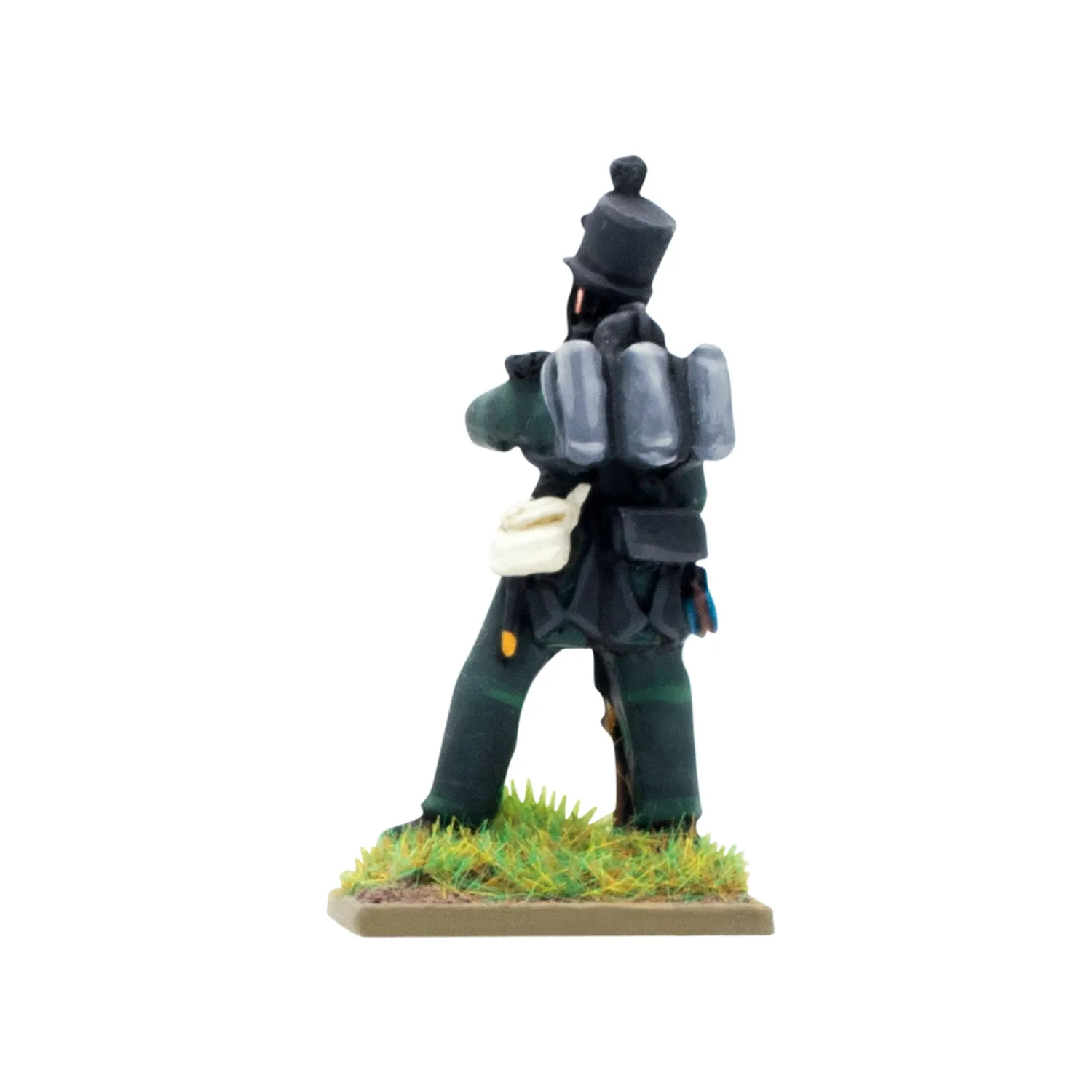 Bolt Action Black Powder Crimean War British Rifle Brigade in shakos command figurines métal