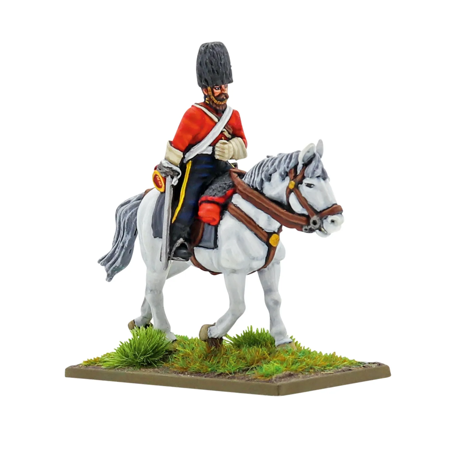 Bolt Action Crimean War British Scots Greys heavy cavalry figurines métal