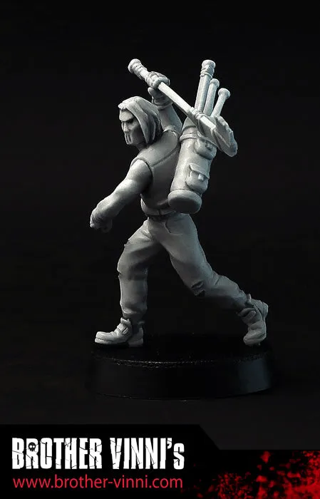 Brother Vinni Vigilante figurine 28 mm résine pulp