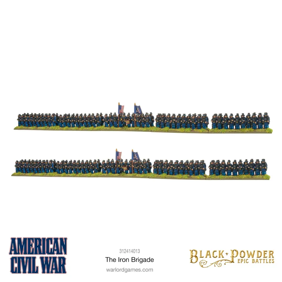 Black Powder Epic Iron Brigade coffret 2 régiments résine