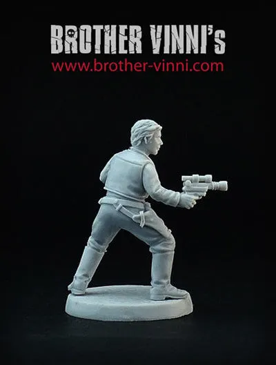 Brother Vinni Good Guy figurine résine 35mm sci-fi