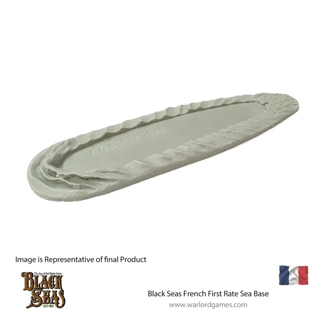 Black Seas socle mer résine French First Rate