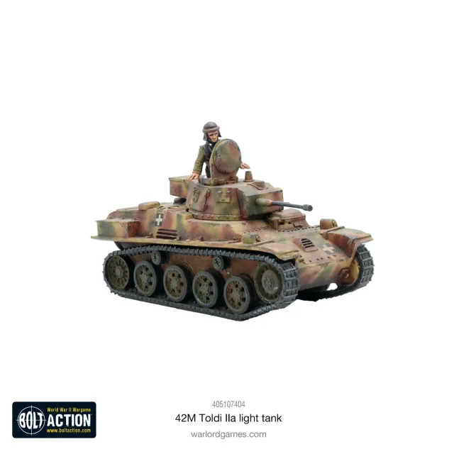 Bolt Action Hongrois 42M Toldi IIa char léger résine métal