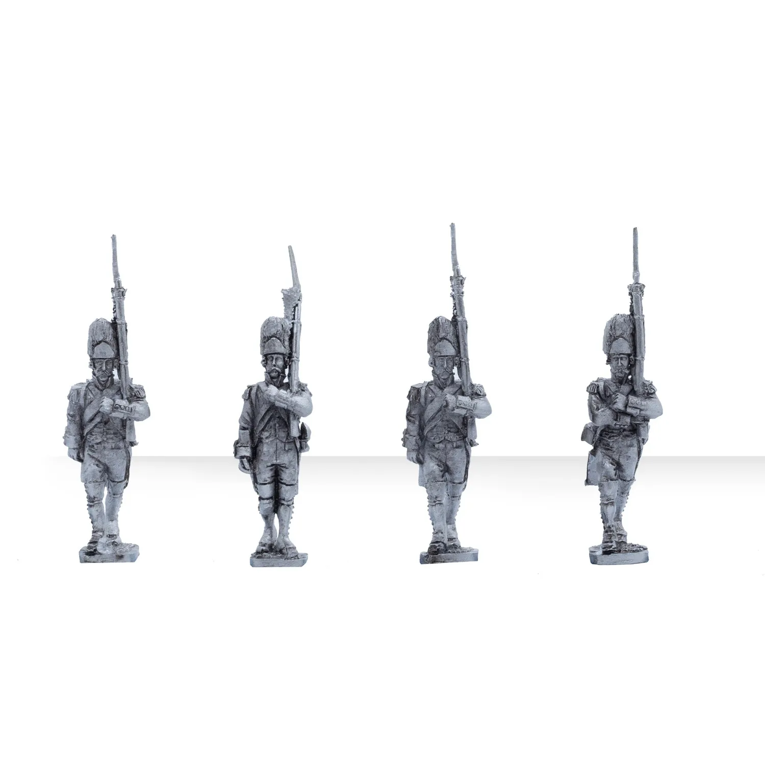 Bolt Action Black Powder French Grenadiers Marching régiment x24 figurines métal