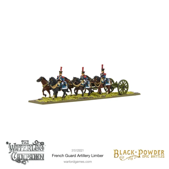 Bolt Action Black Powder Garde avant-train artillerie résine Epic