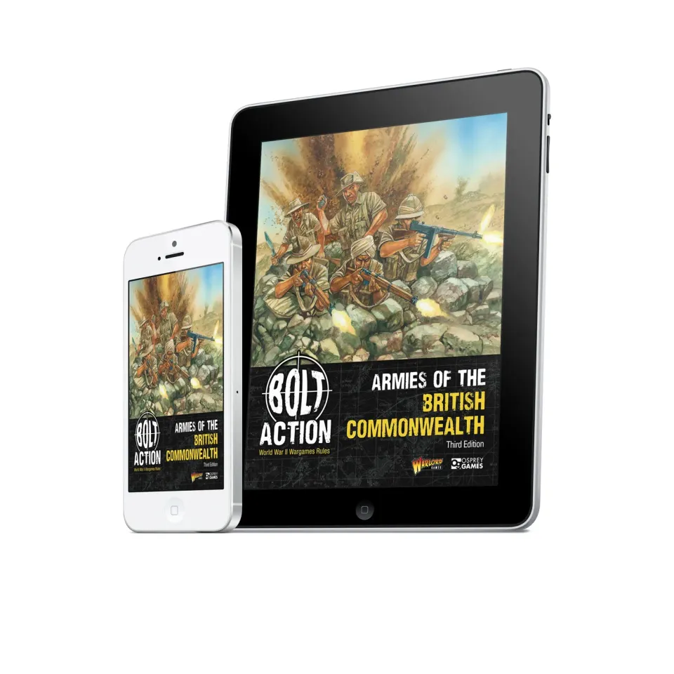 Bolt Action Armies of the Commonwealth ebook armée