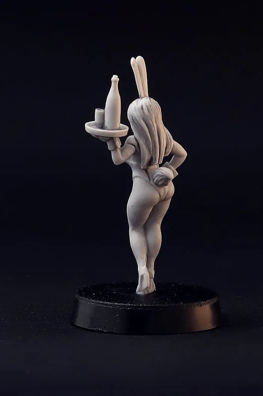 Brother Vinni Bunny Girls Waitress figurines 28mm résine lot 2