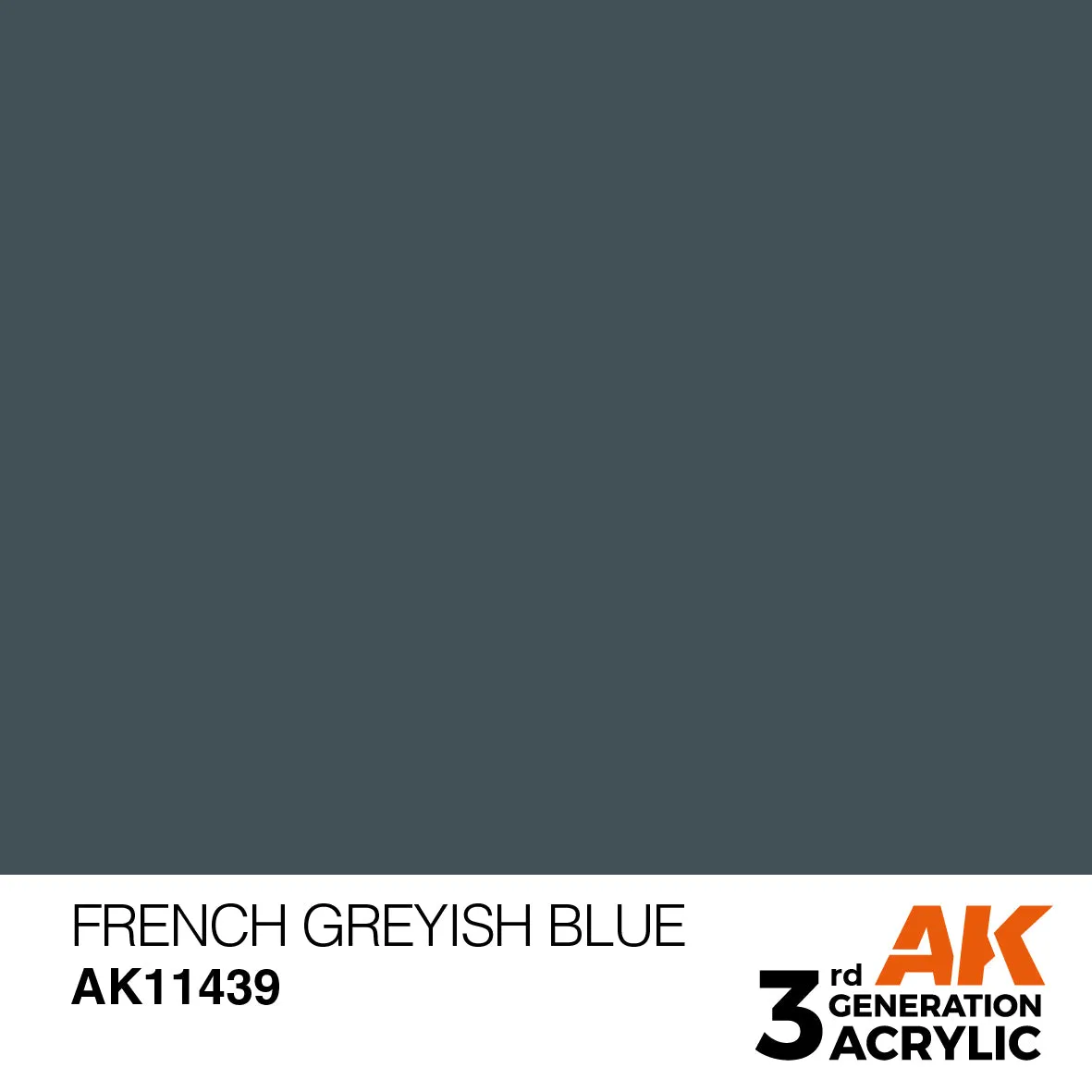 AK Interactive 3Gen French Greyish Blue peinture 17 ml gris bleu