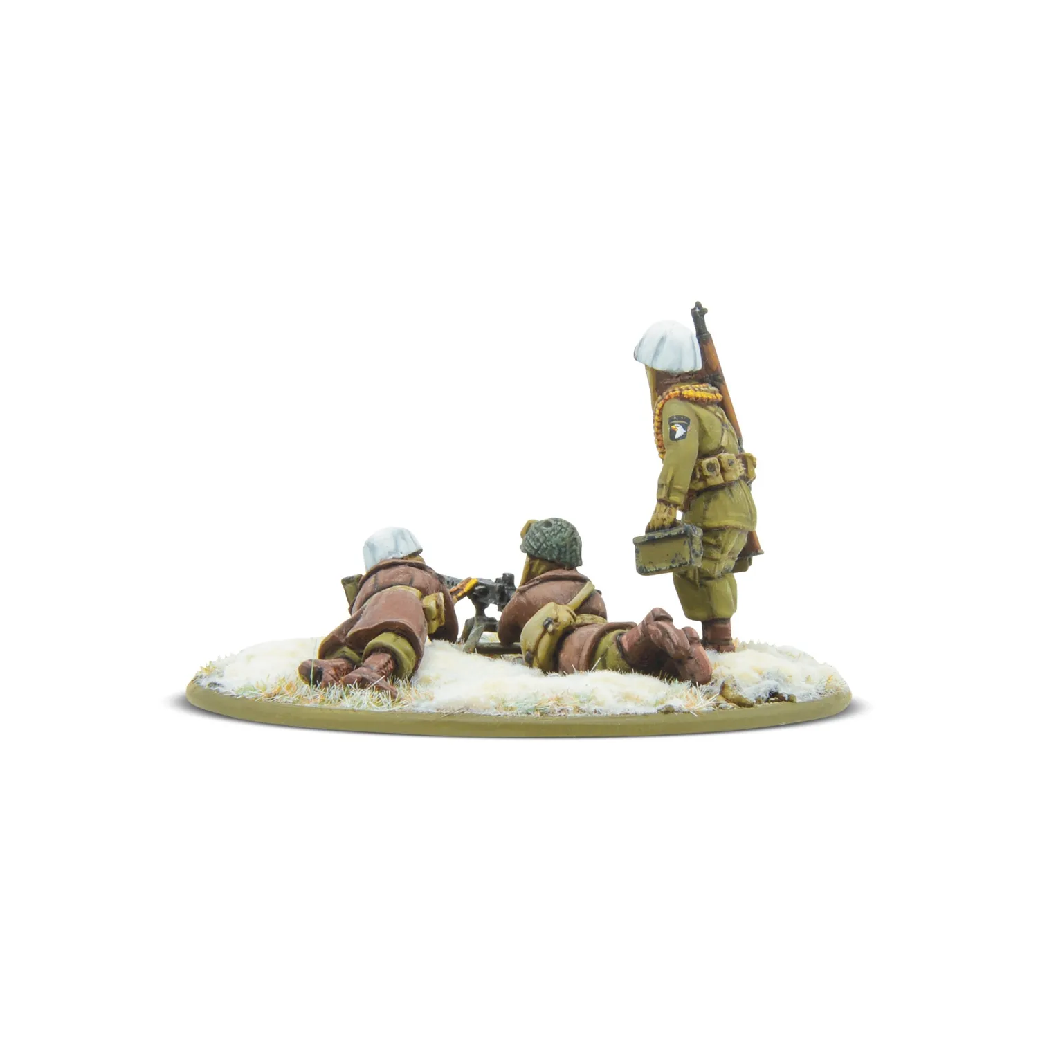 Bolt Action US Airborne (Winter) 30.cal MMG Team figurines métal