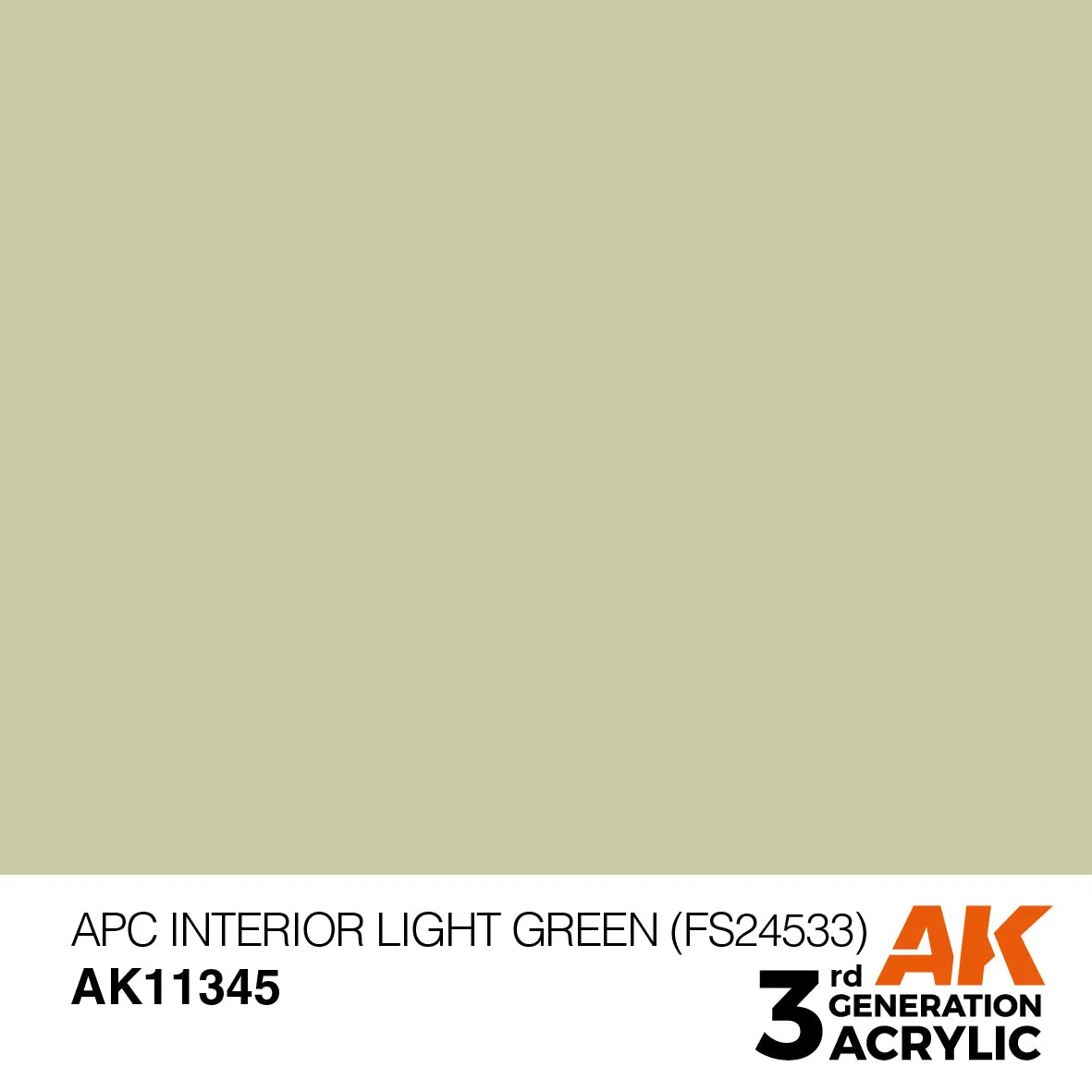 AK Interactive 3Gen APC Interior Green peinture 17ml