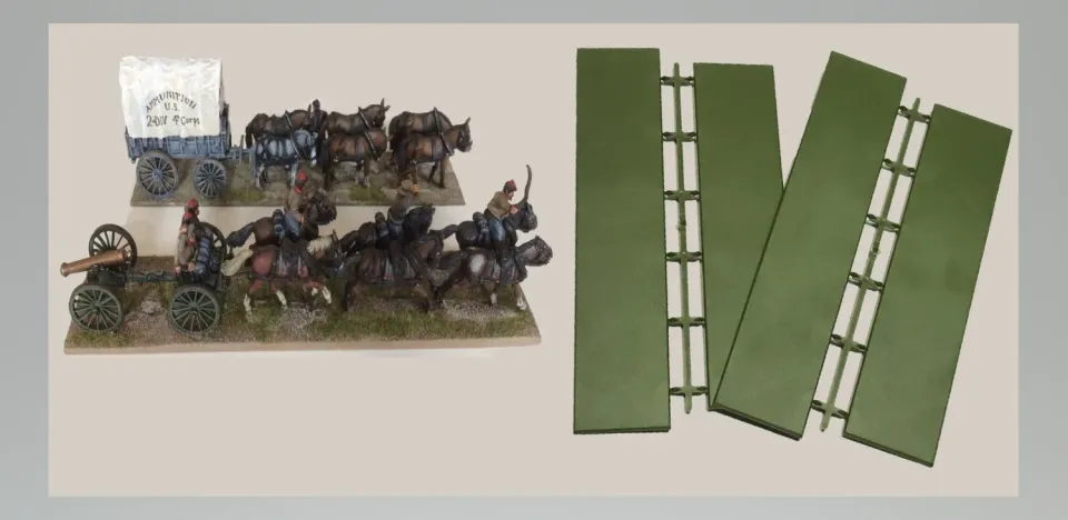 Renedra Limber Wagon socles 230 + 210mm lot 4