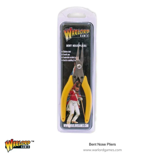 Warlord Bent Nose Pliers pince à bec coudé inox