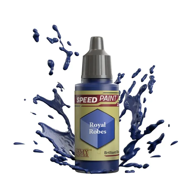 Army Painter Speedpaint Royal Robes 18 ml bleu une couche