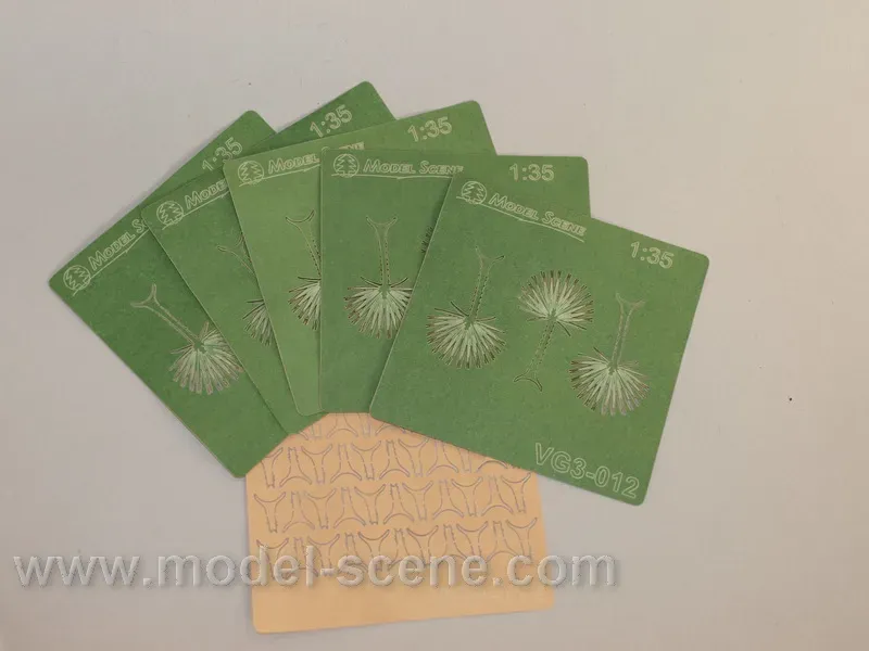 Albion Model Scene VG3-012 feuilles de palmier vert type II