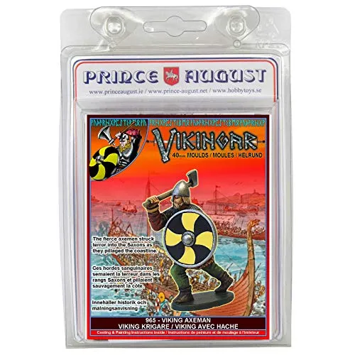 Prince August PA965 Axeman moule métal figurine 40mm