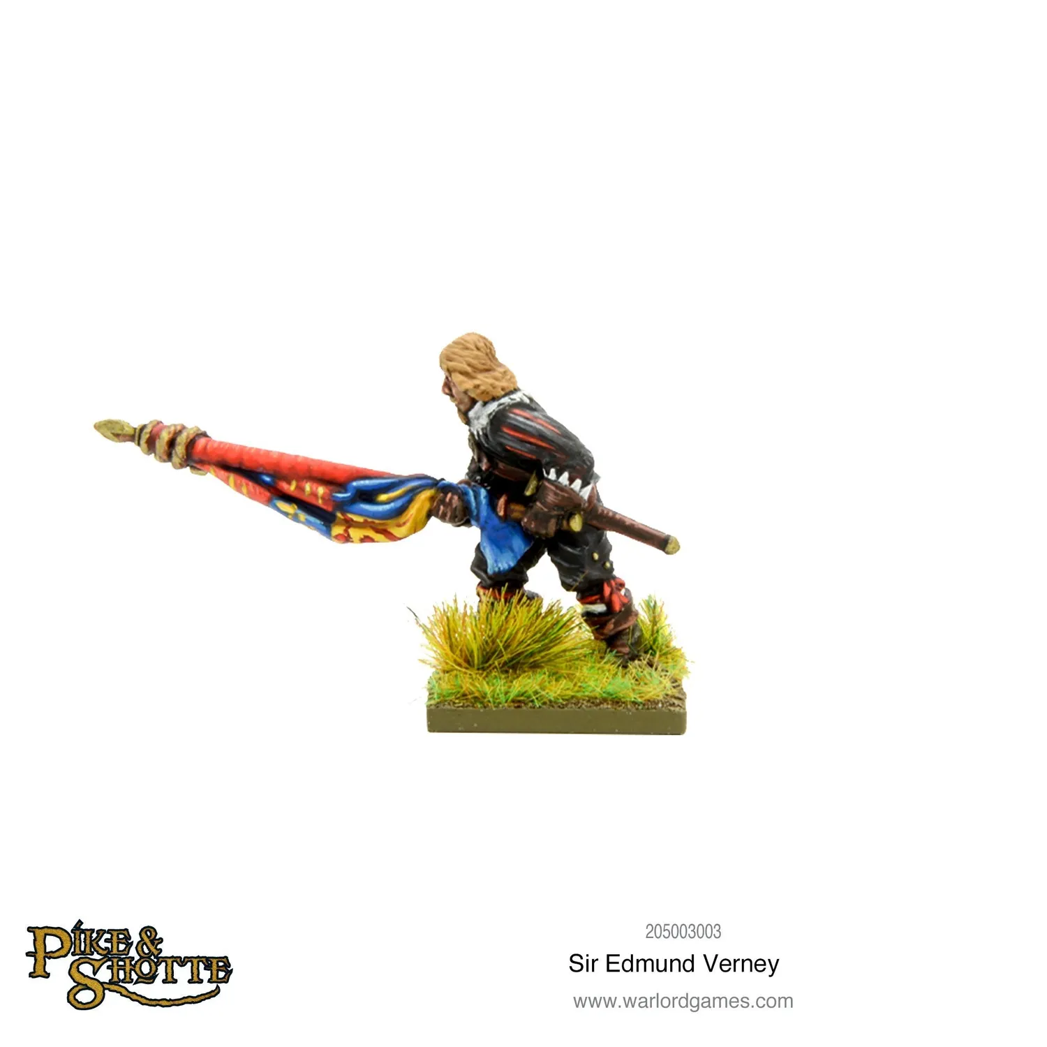 Warlord Games Sir Edmund Verney figurine métal guerre civile