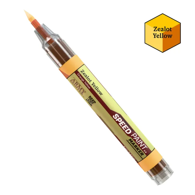 Bolt Action Speedpaint Marker Zealot Yellow marqueur peinture jaune précision