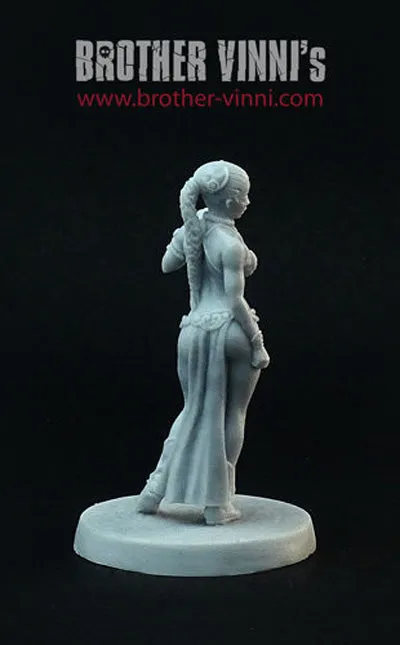 Brother Vinni Captured Princess figurine résine 35mm captive
