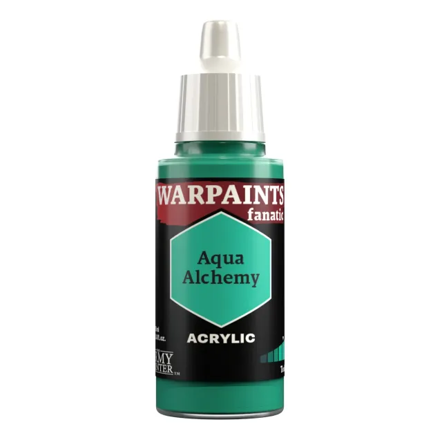 The Army Painter Warpaints Fanatic Aqua Alchemy peinture acrylique verte 18 ml pigmentée