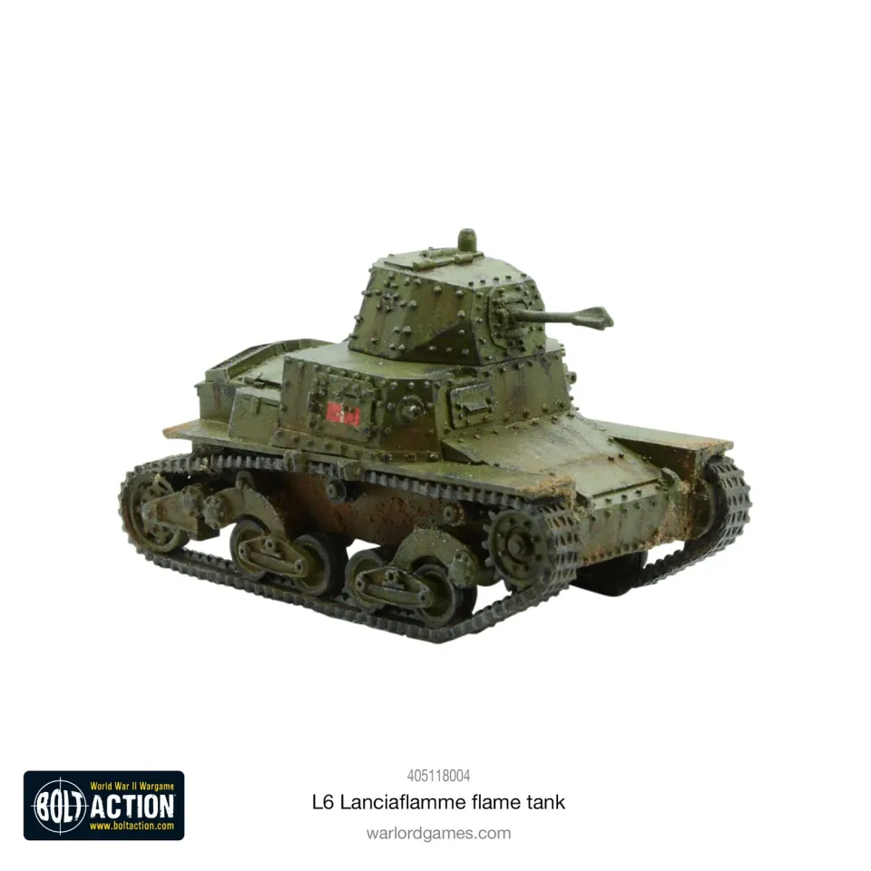 Bolt Action L6 Lanciaflamme char lance-flammes résine métal