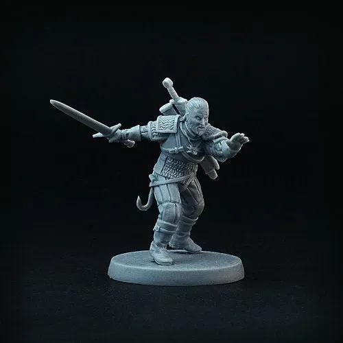 Brother Vinni Monster Hunter figurine résine 28mm