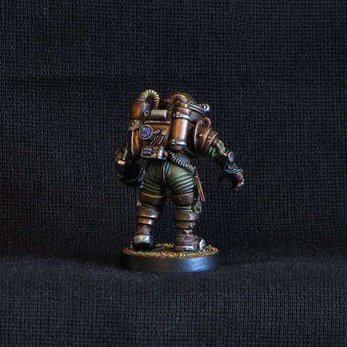 Brother Vinni Heavy Diver figurine résine 32 mm non peinte