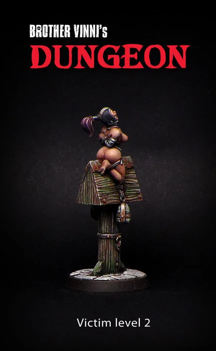 Brother Vinni Cheval de Bois figurine résine 28mm supplice