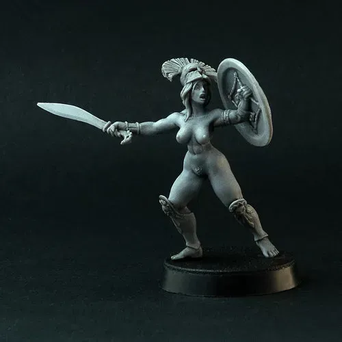 Brother Vinni Hoplite Officer figurine résine 28mm grecque