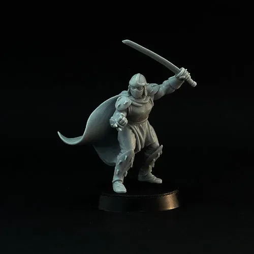 Brother Vinni Schröder the Evil Ninja figurine résine 28mm