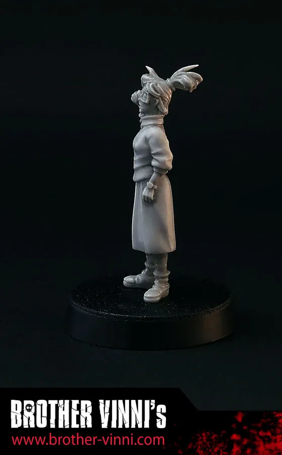BROTHER VINNI Nerdy Girl figurine résine 28 mm non peinte