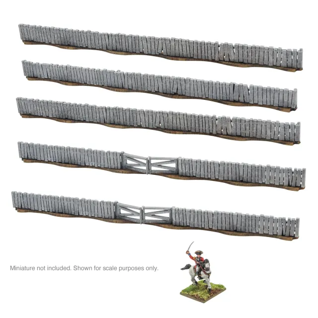 Bolt Action Black Powder Epic Battles Fences C décor MDF 15mm